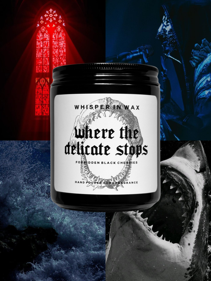 Where The Delicate Stops Candle