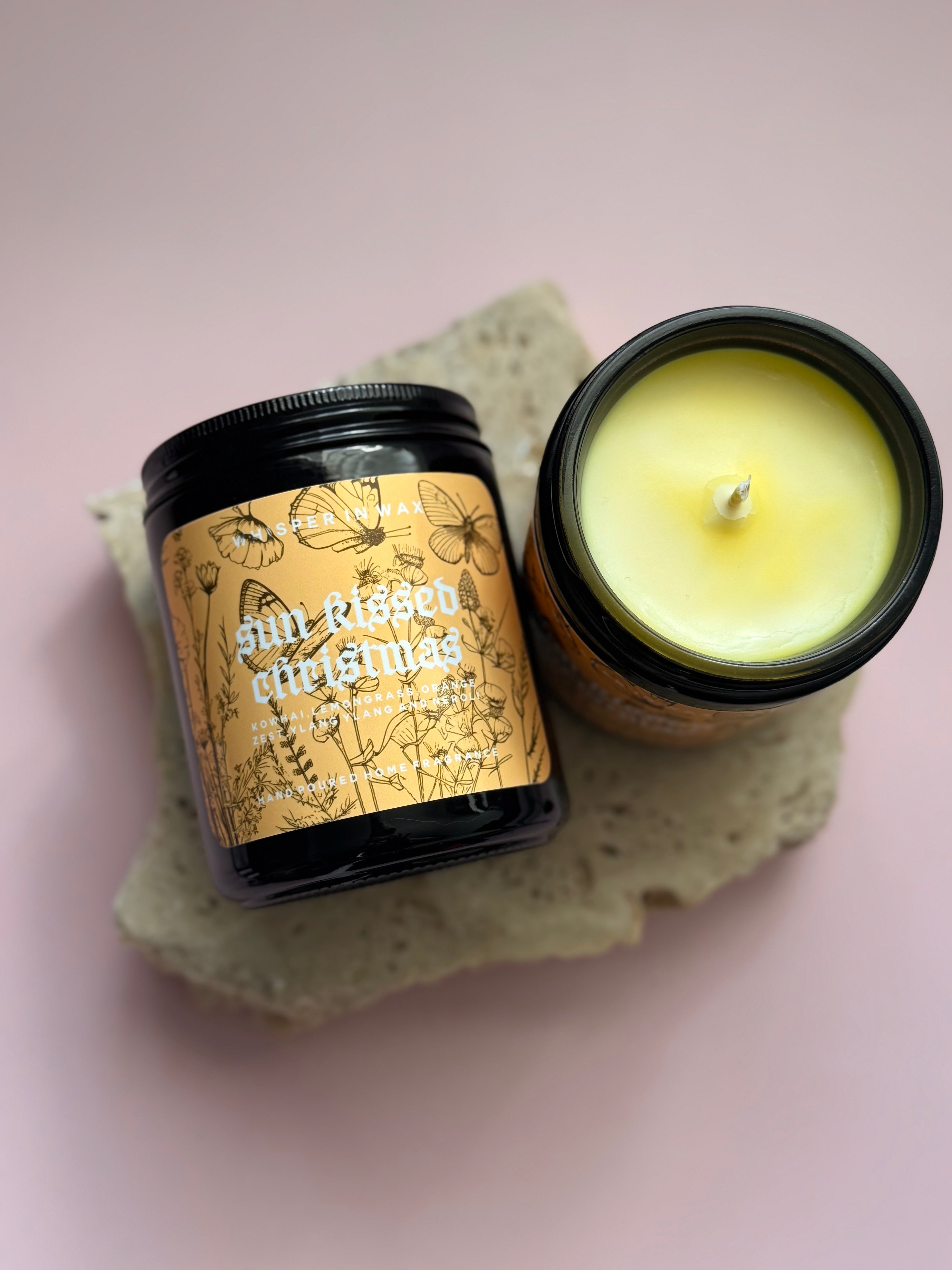 Sun Kissed Christmas Candle