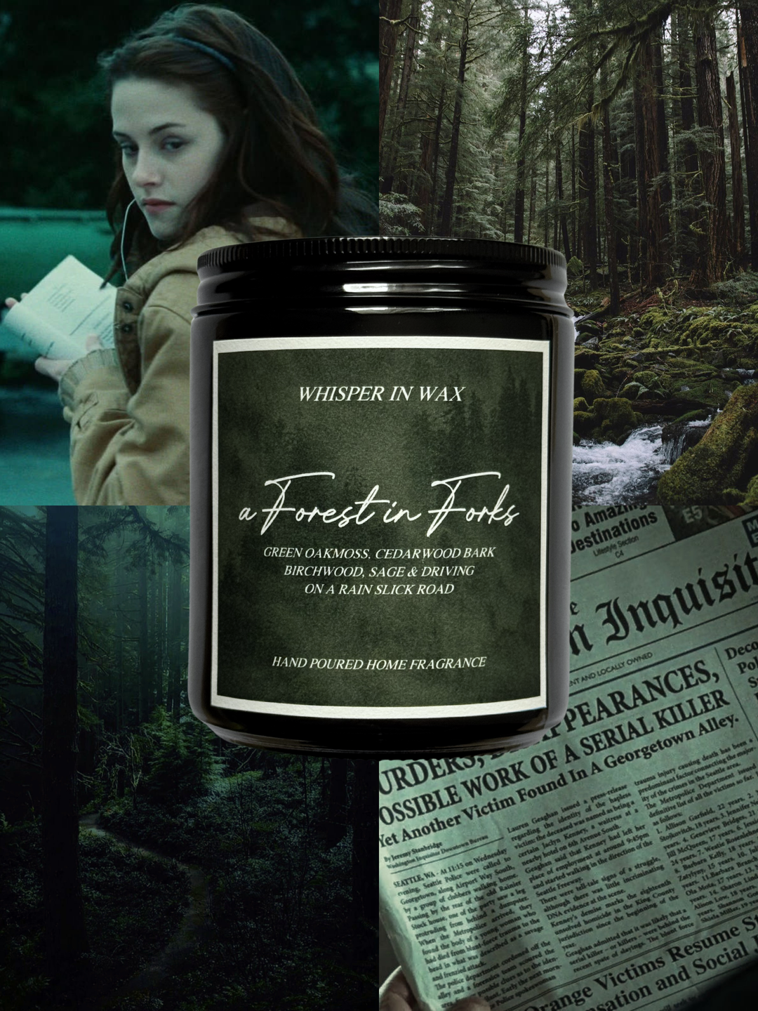 A Forest In Forks Candle ✦ Pre Order