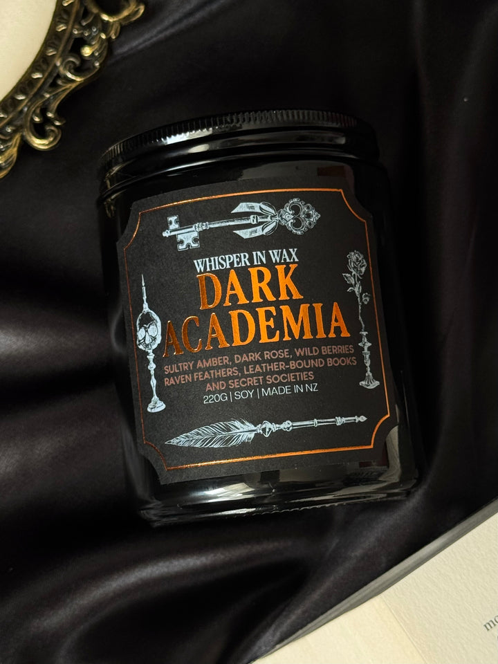Dark Academia Candle