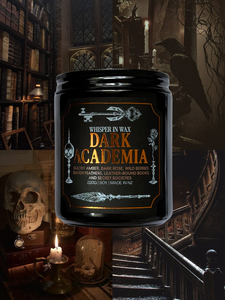 Dark Academia Candle