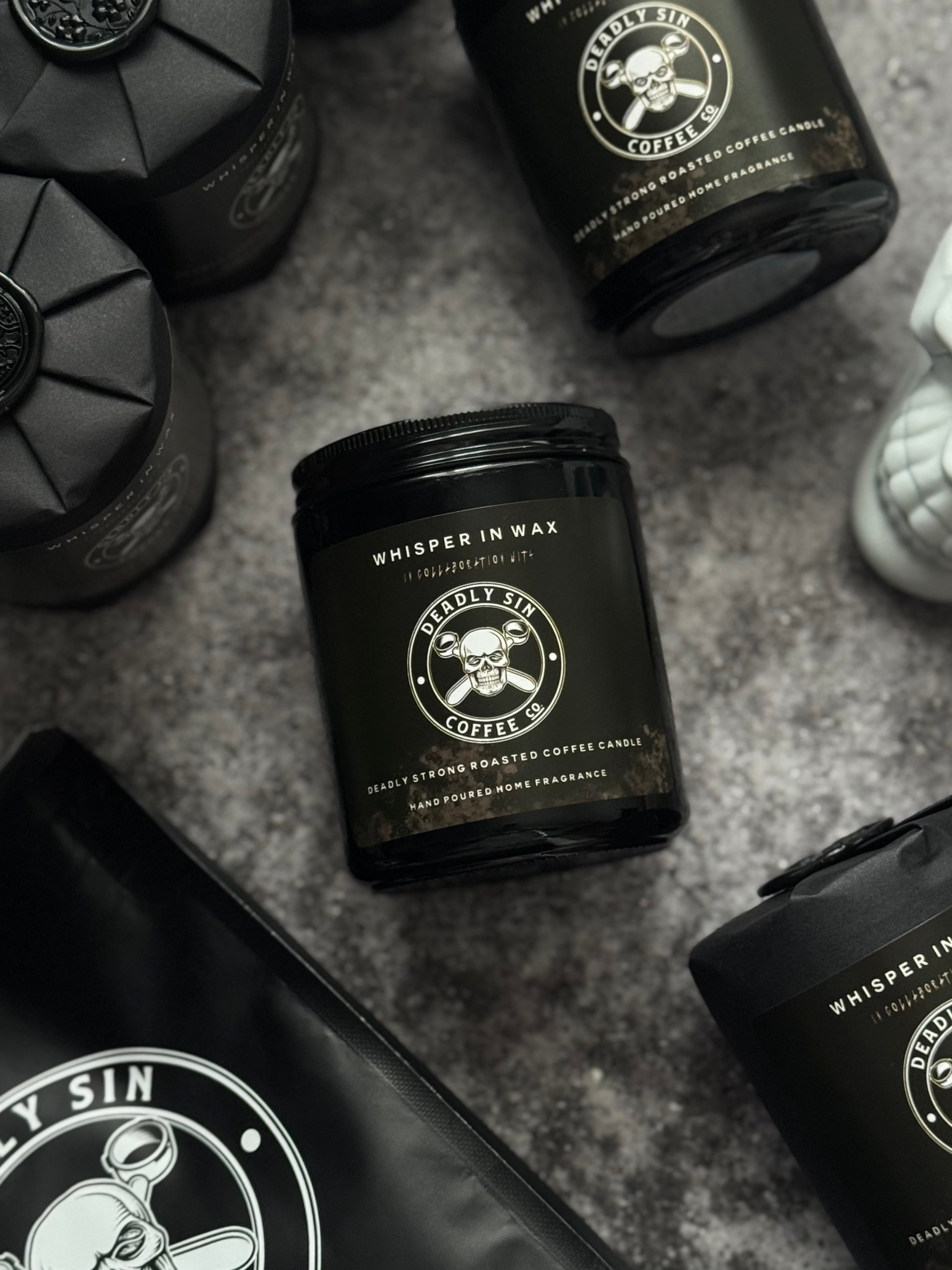 Deadly Sin Coffee Collab Candle