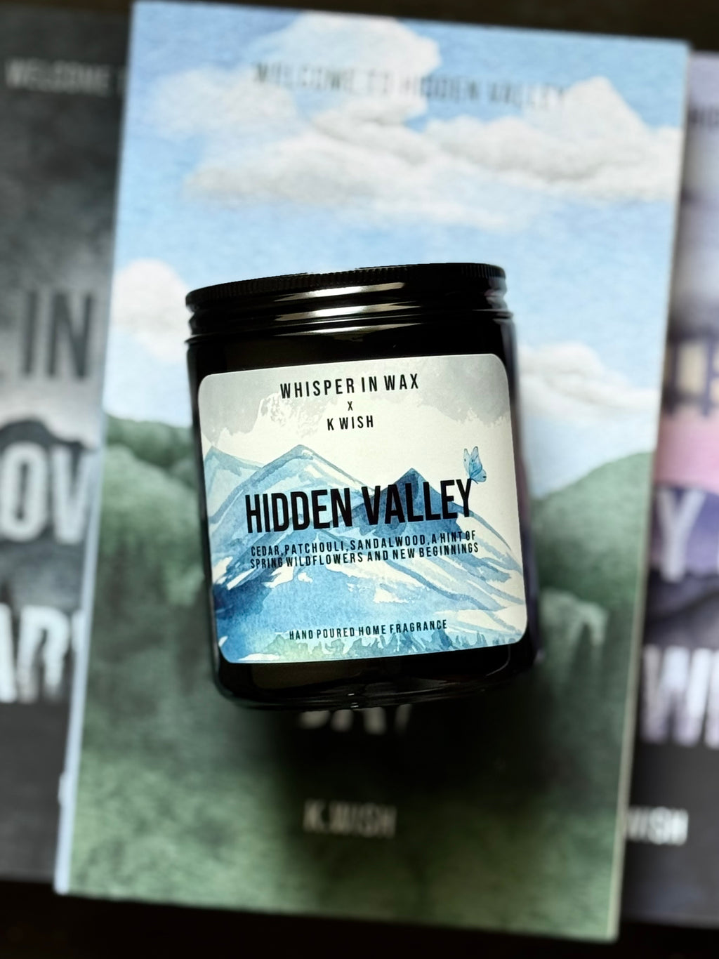 Hidden Valley | K. Wish Author Collab Candle