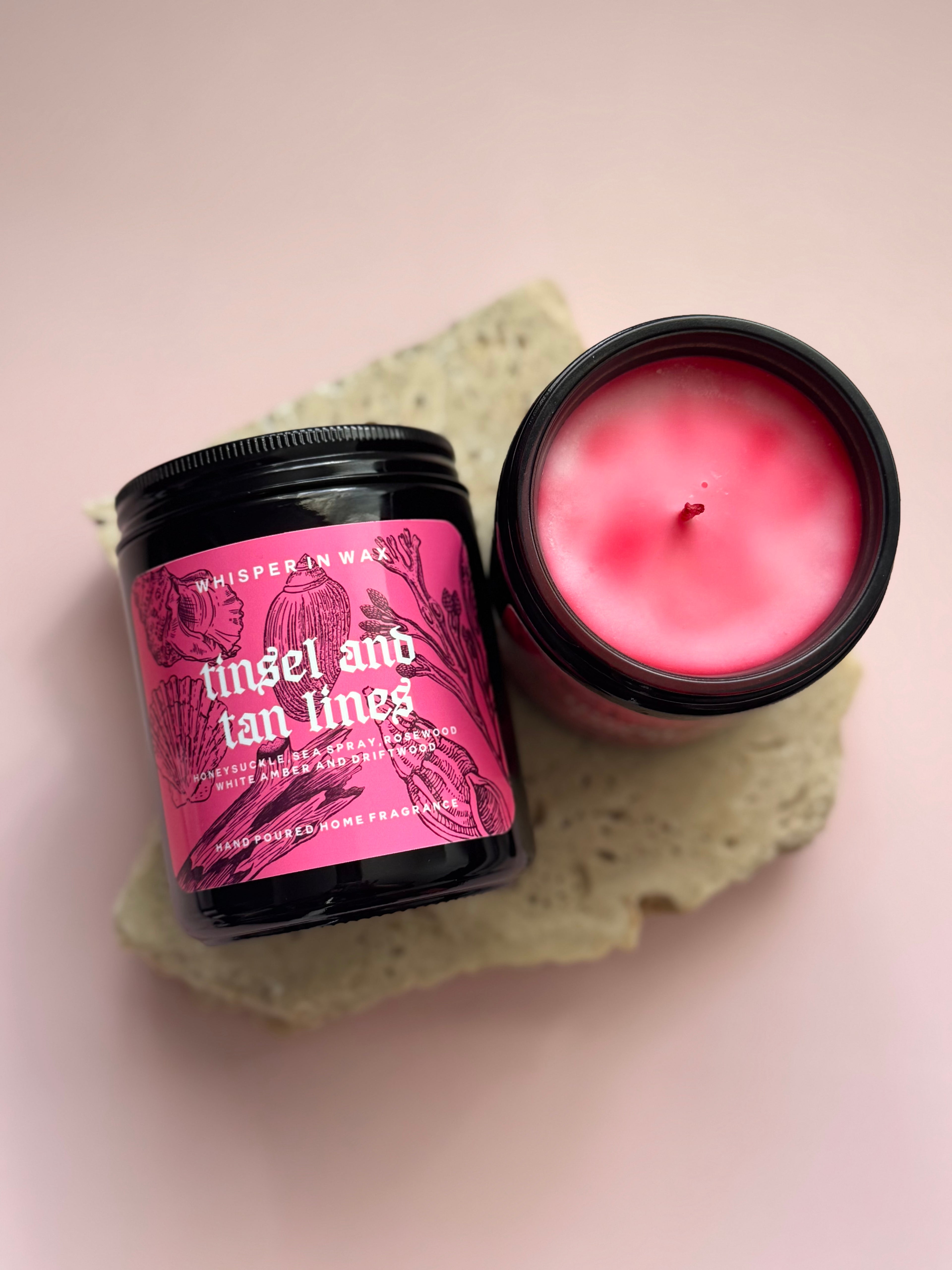 Tinsel and Tan Lines Candle