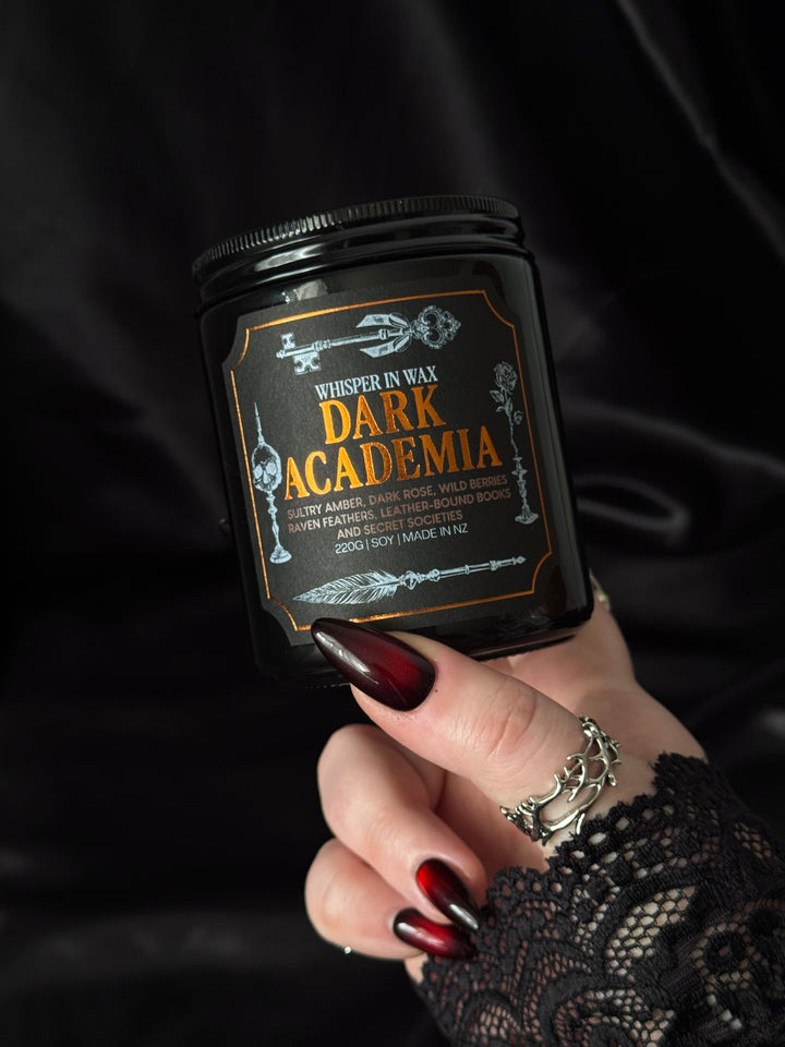 Dark Academia Candle