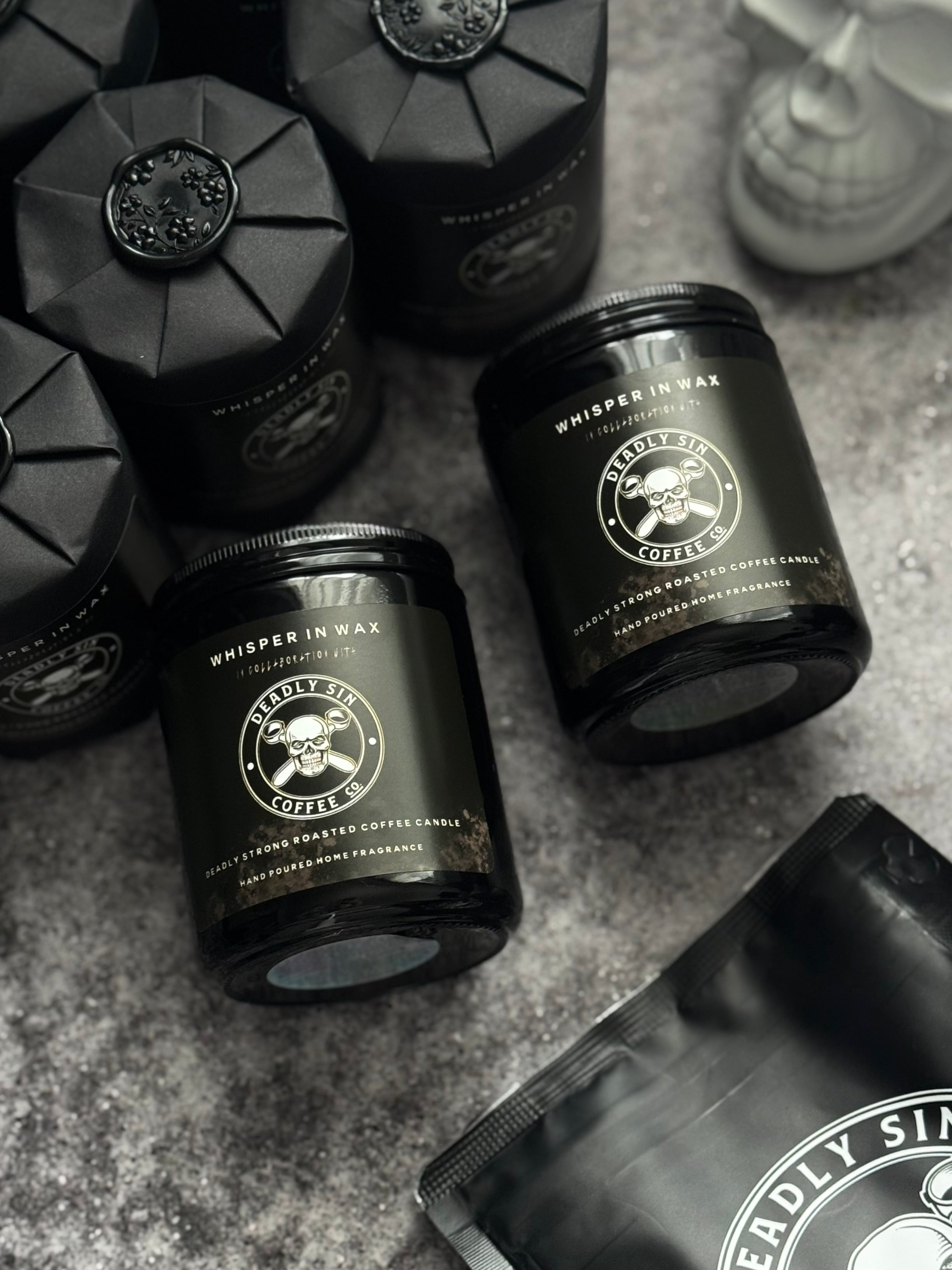 Deadly Sin Coffee Collab Candle