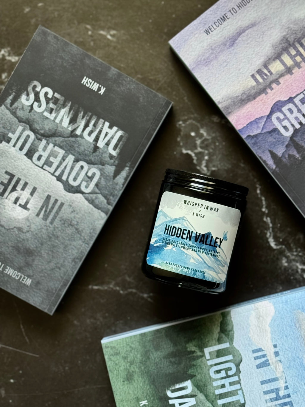 Hidden Valley | K. Wish Author Collab Candle