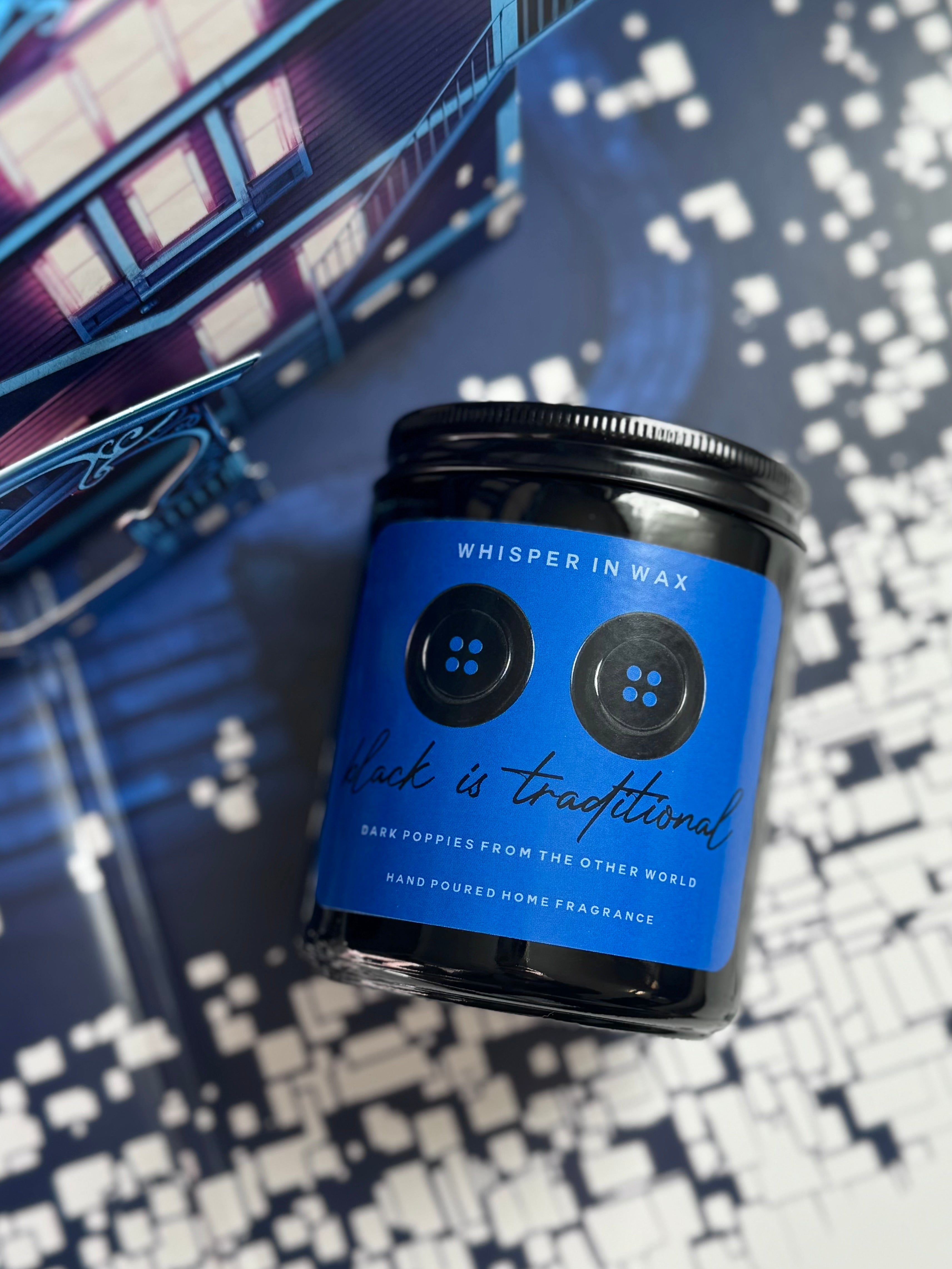 Black Is Traditional Candle