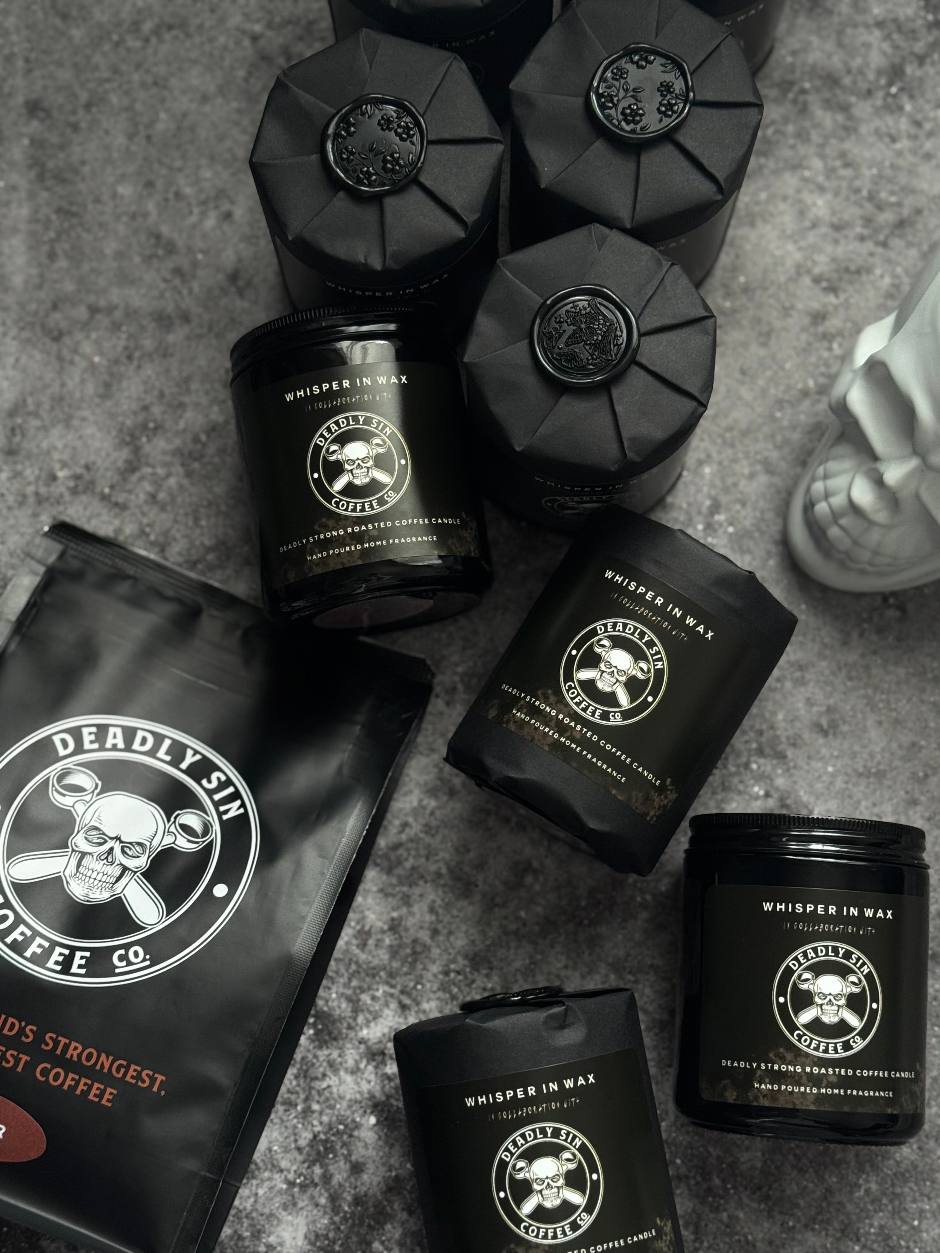 Deadly Sin Coffee Collab Candle