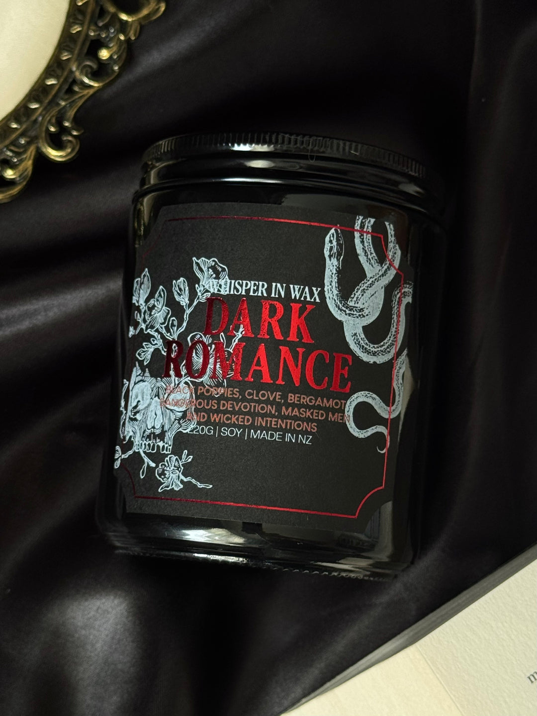 Dark Romance Candle