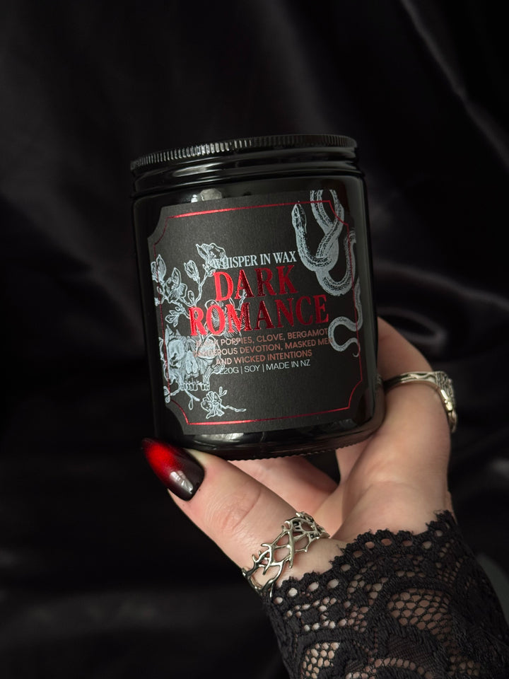 Dark Romance Candle