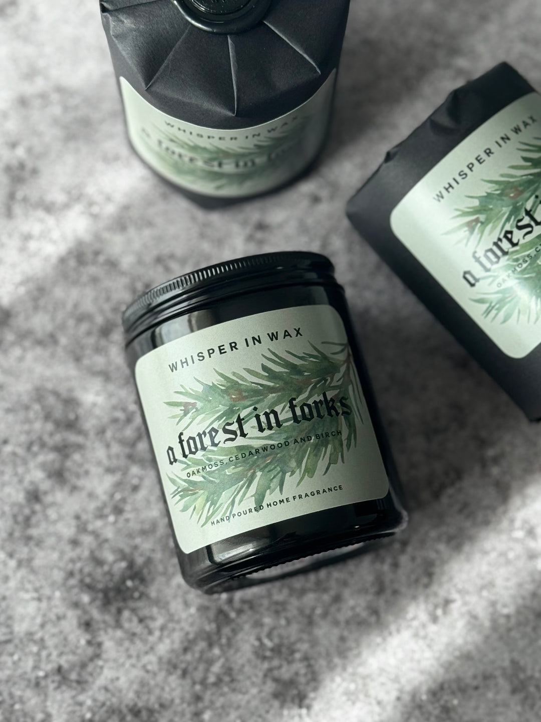 A Forest In Forks Candle