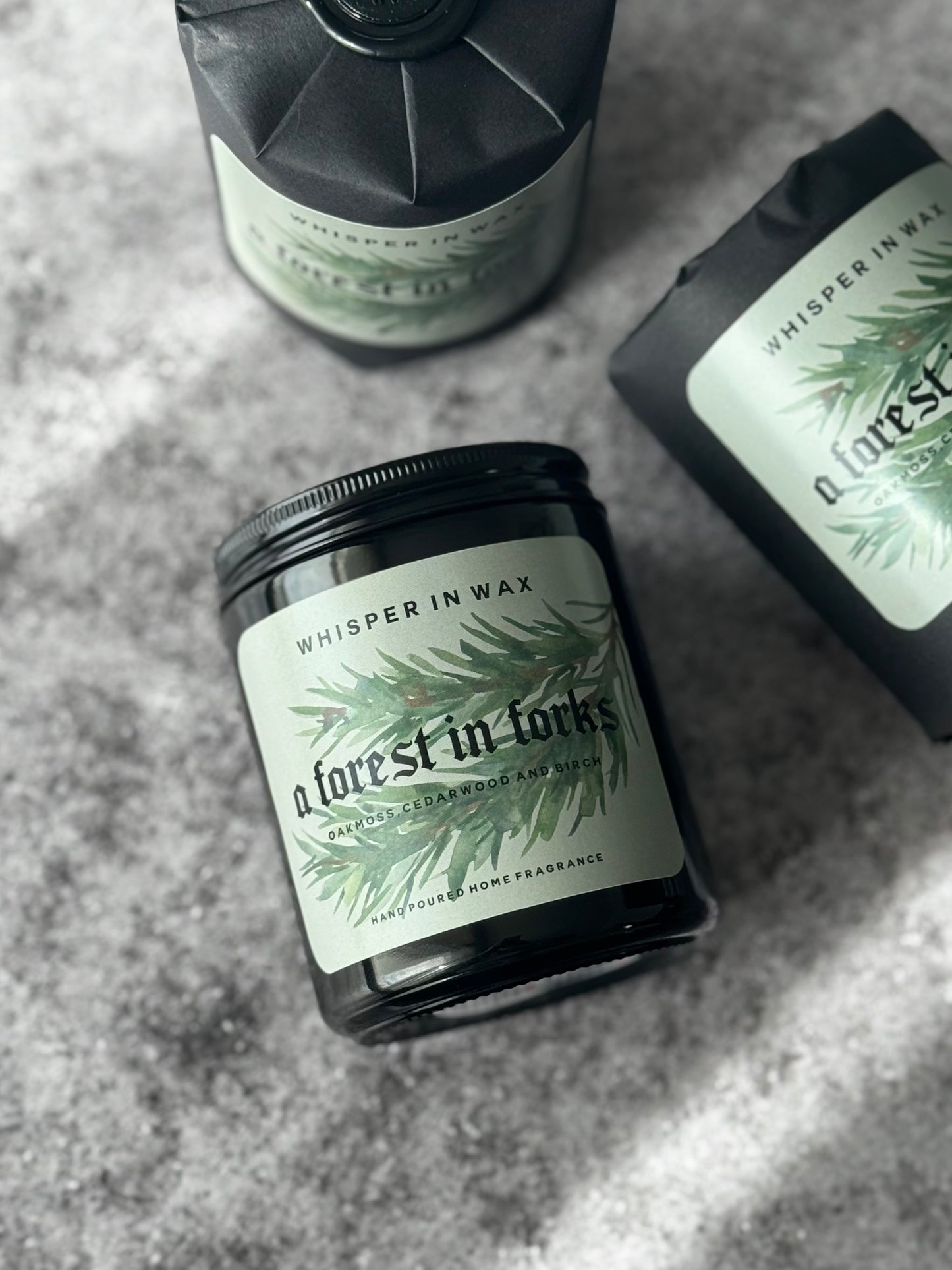 A Forest In Forks Candle