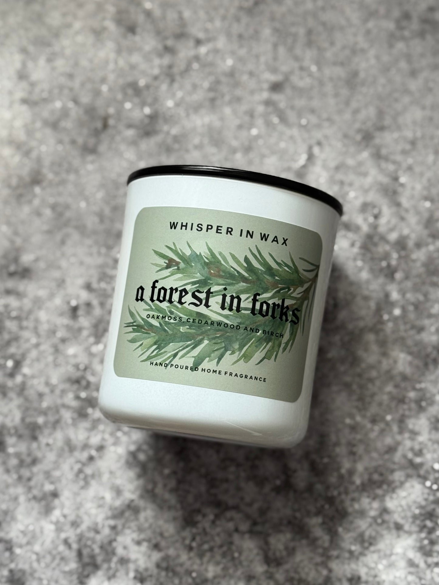 A Forest In Forks Candle