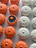 Ceramic Pumpkin Candle (Orange)