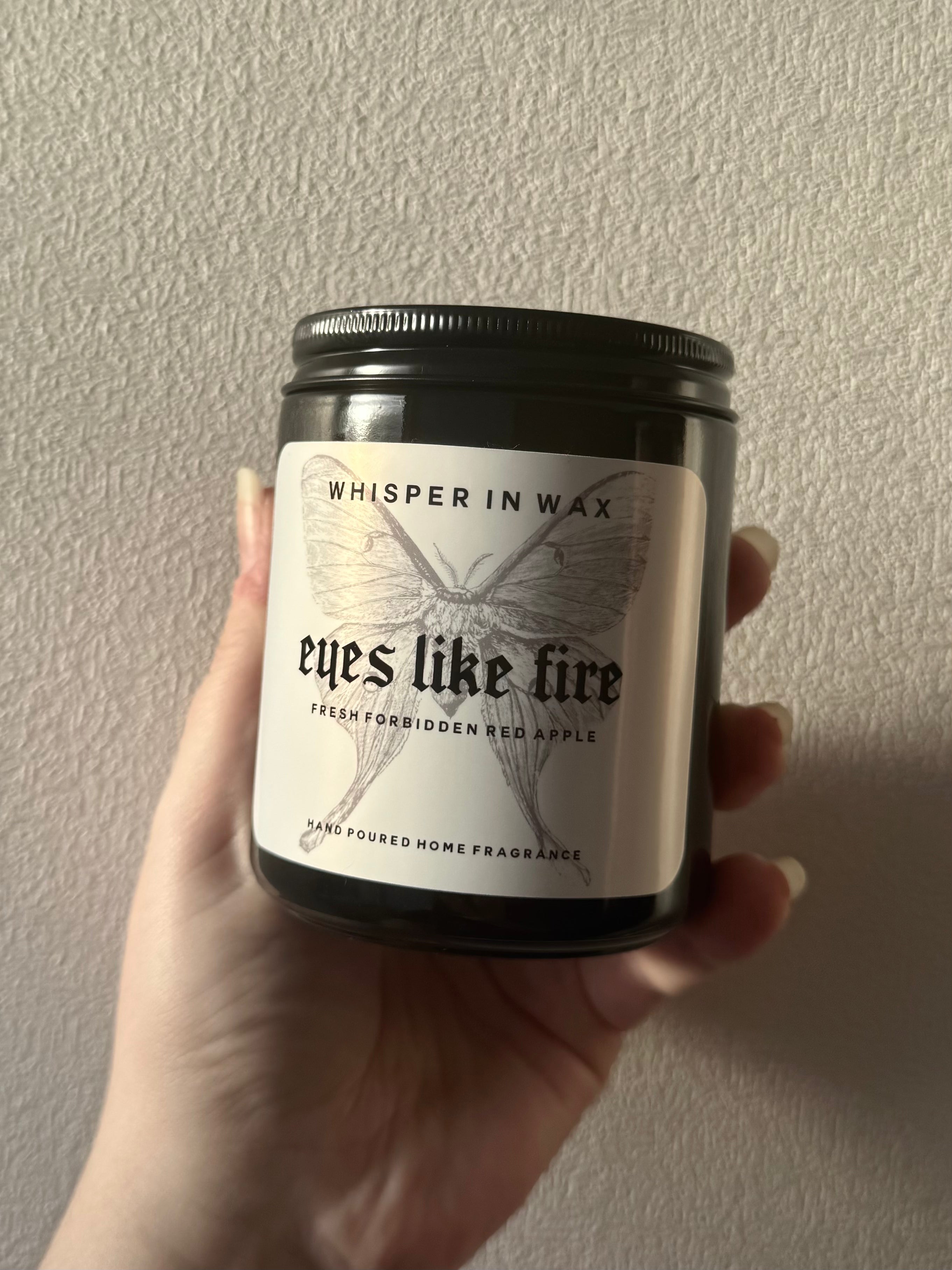 Eyes Like Fire Candle