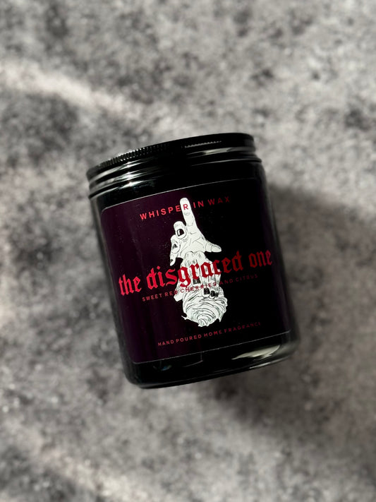 The Disgraced One Candle
