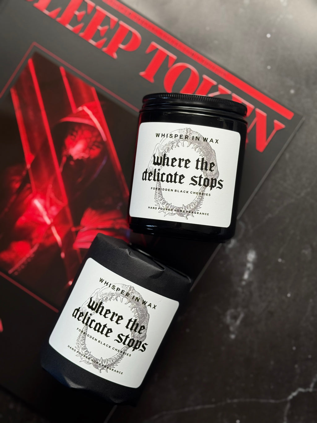 Where The Delicate Stops Candle